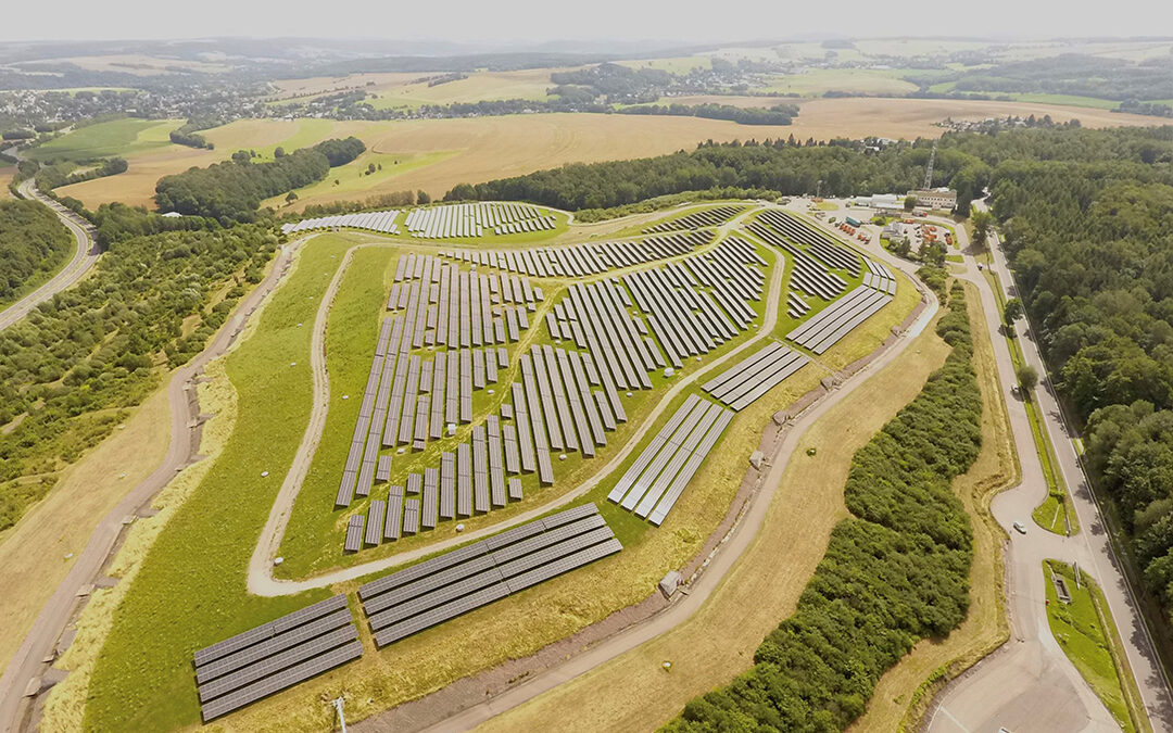 SEAC Group: Solarpark Chemnitz kurz vor der Fertigstellung